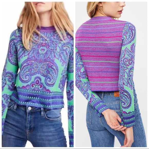 Free People Sweaters - 🎉HP🎉Free People New Age Crew Neck Sweater